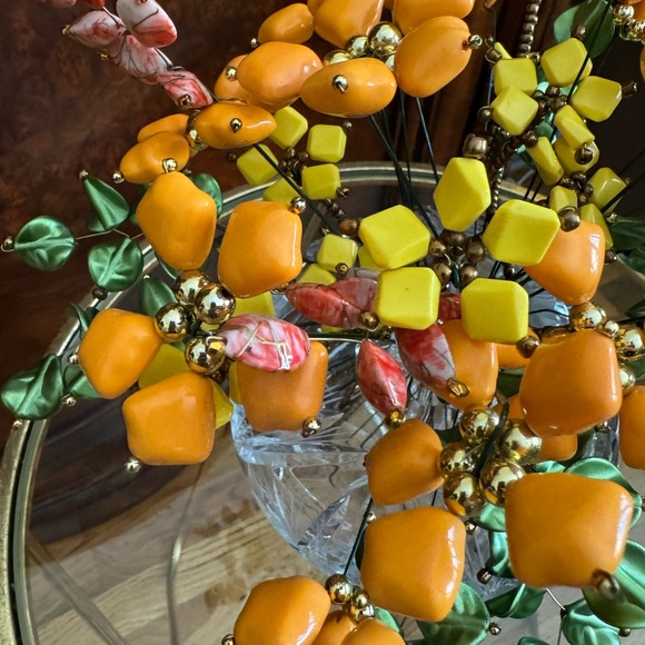 Artificial Handmade beaded flower stems for Decor - Picture 4 of 7